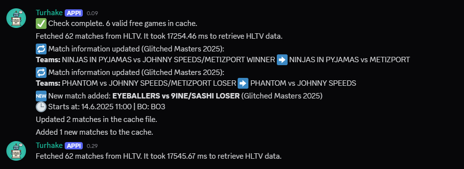 Discord logging