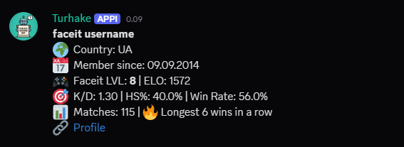 Steam profile screenshot